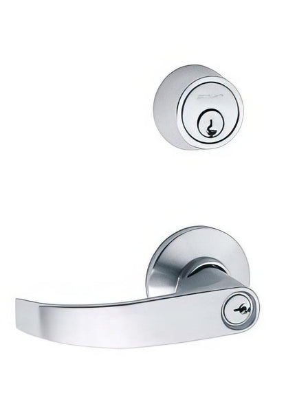 Schlage Commercial S251PD-NEP Neptune Double Locking Keyed Entry Door Lever
