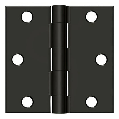 Deltana S33-R 3" x 3" Square Corner Door Hinge.
