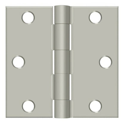 Deltana S33-R 3" x 3" Square Corner Door Hinge.