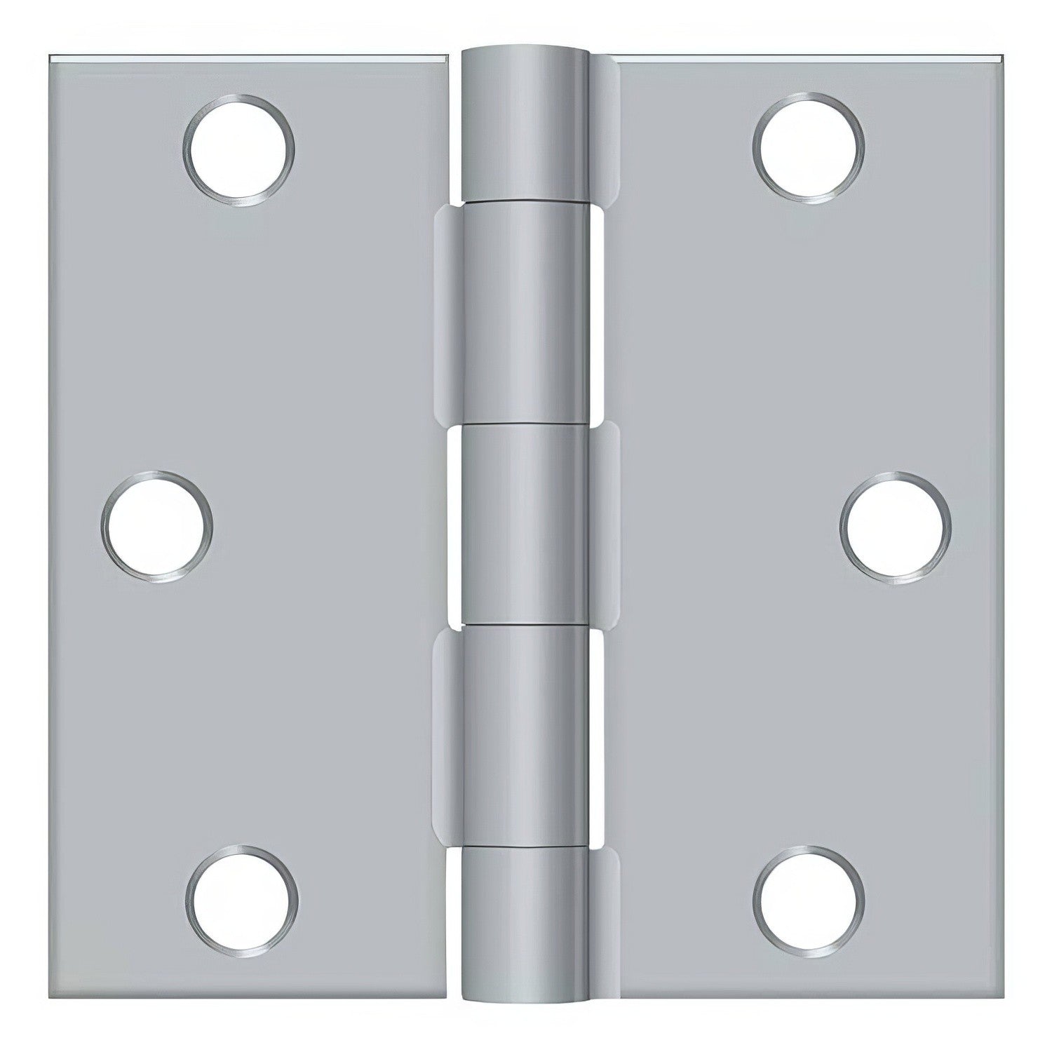 Deltana S33-R 3" x 3" Square Corner Door Hinge.