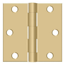 Deltana S33-R 3" x 3" Square Corner Door Hinge.
