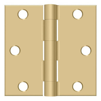 Deltana S33-R 3" x 3" Square Corner Door Hinge.