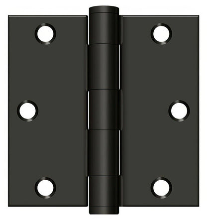 Deltana S35HD 3-1/2" x 3-1/2" Square Corner Door Hinge.