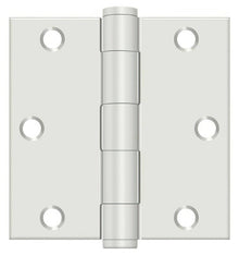 Deltana S35HDUSPW 3-1/2" x 3-1/2" HD Square Steel Door Hinge