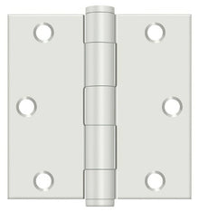 Deltana S35HDUSPW 3-1/2" x 3-1/2" HD Square Steel Door Hinge