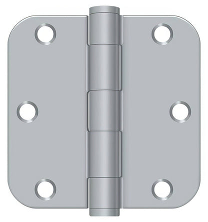 Deltana S35R5HD 3-1/2" x 3-1/2" Plain Bearing 5/8" Radius Corner Door Hinge - Pair