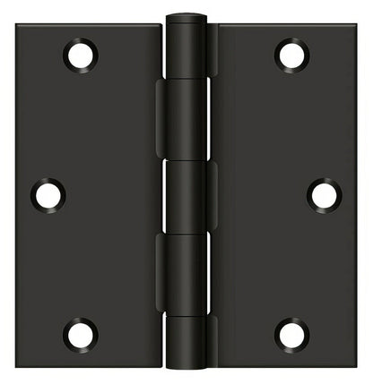 Deltana S35U-R 3-1/2" x 3-1/2" Square Corner Door Hinge