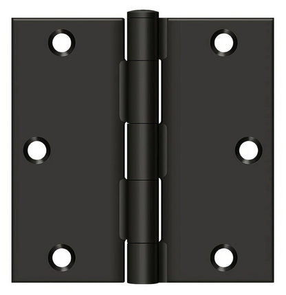 Deltana S35U-R 3-1/2" x 3-1/2" Square Corner Door Hinge