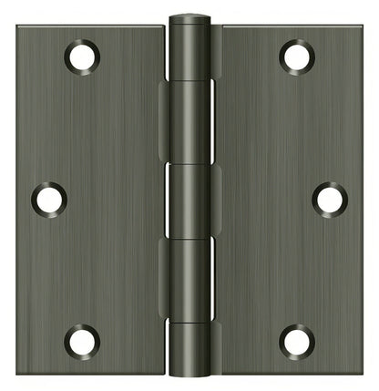 Deltana S35U-R 3-1/2" x 3-1/2" Square Corner Door Hinge