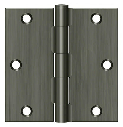Deltana S35U-R 3-1/2" x 3-1/2" Square Corner Door Hinge