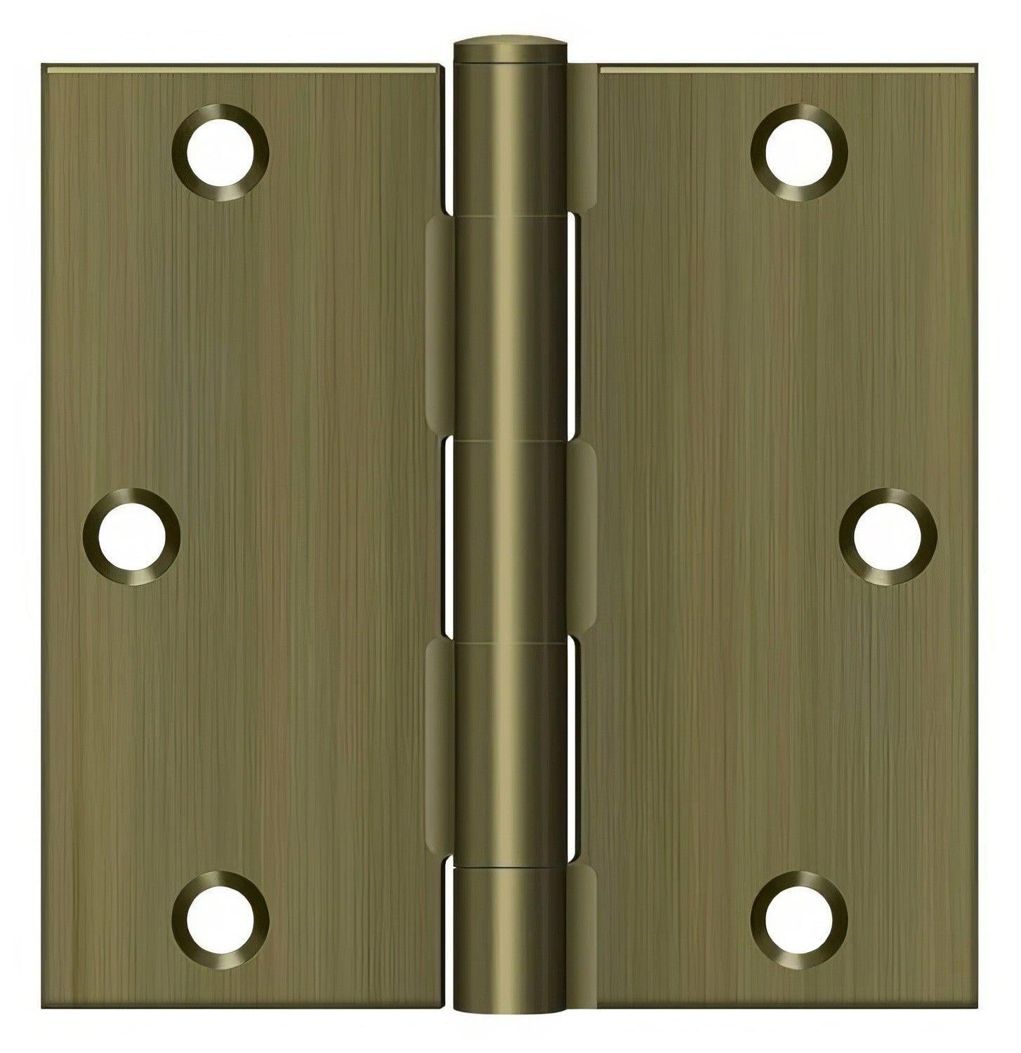 Deltana S35U-R 3-1/2" x 3-1/2" Square Corner Door Hinge
