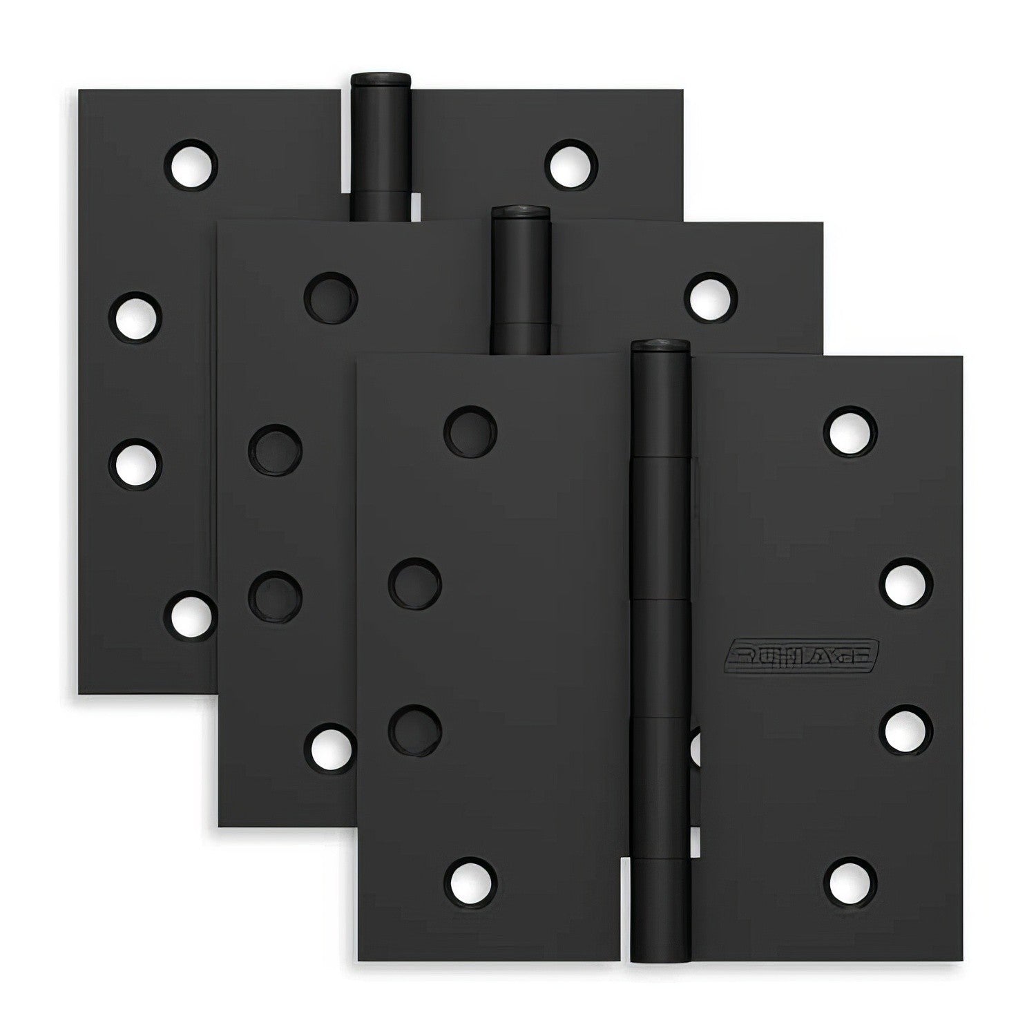 Ives S3P1020FRP 4" x 4" Square Corner Plain Bearing Mortise Hinges.