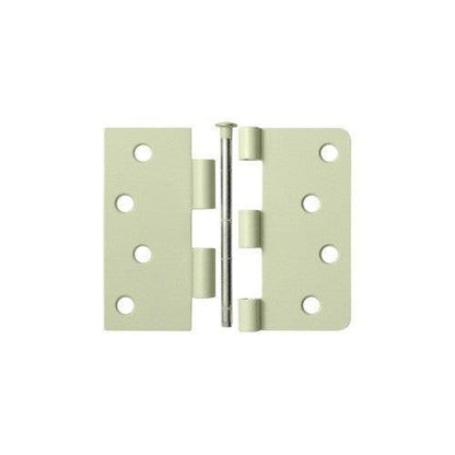 Deltana S4404U 4" x 4" x 1/4" x SQ Steel Door Hinge