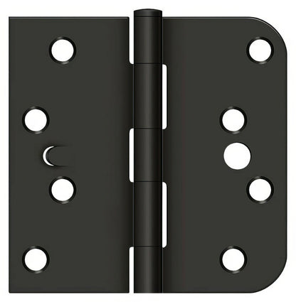Deltana S44058TT-RH 4" x 4" 5/8" Radius Corner Door Hinge