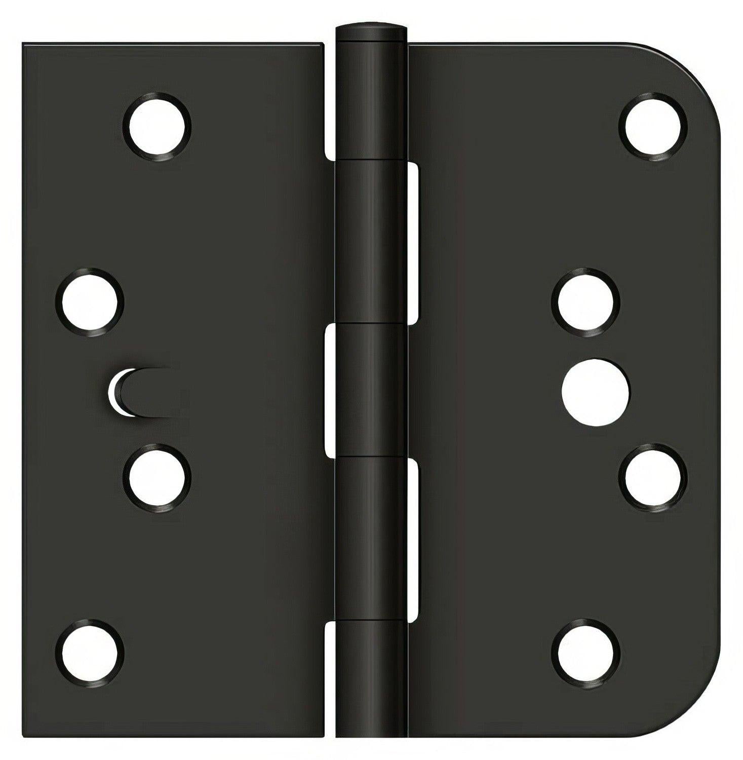 Deltana S44058TT-RH 4" x 4" 5/8" Radius Corner Door Hinge