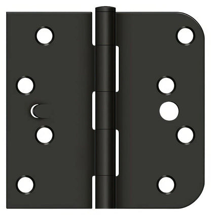 Deltana S44058TT-RH 4" x 4" 5/8" Radius Corner Door Hinge