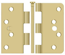 Deltana S44058TT4-UN 4" x 4" 5/8" Radius Corner Door Hinge