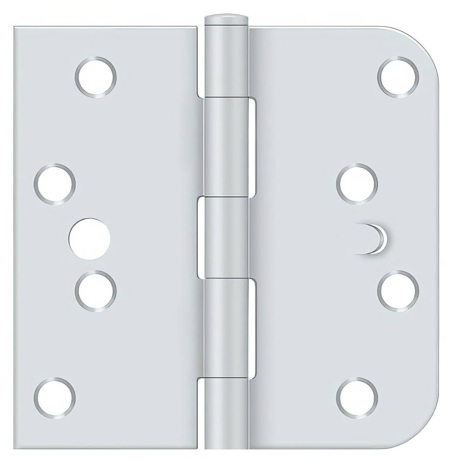 Deltana S44058TT-RH 4" x 4" 5/8" Radius Corner Door Hinge