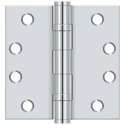 Deltana S44HDBB 4" x 4" Square Corner Ball Bearing Door Hinge