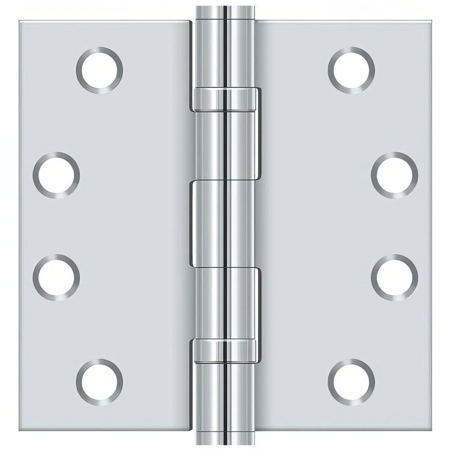 Deltana S44HDBB 4" x 4" Square Corner Ball Bearing Door Hinge