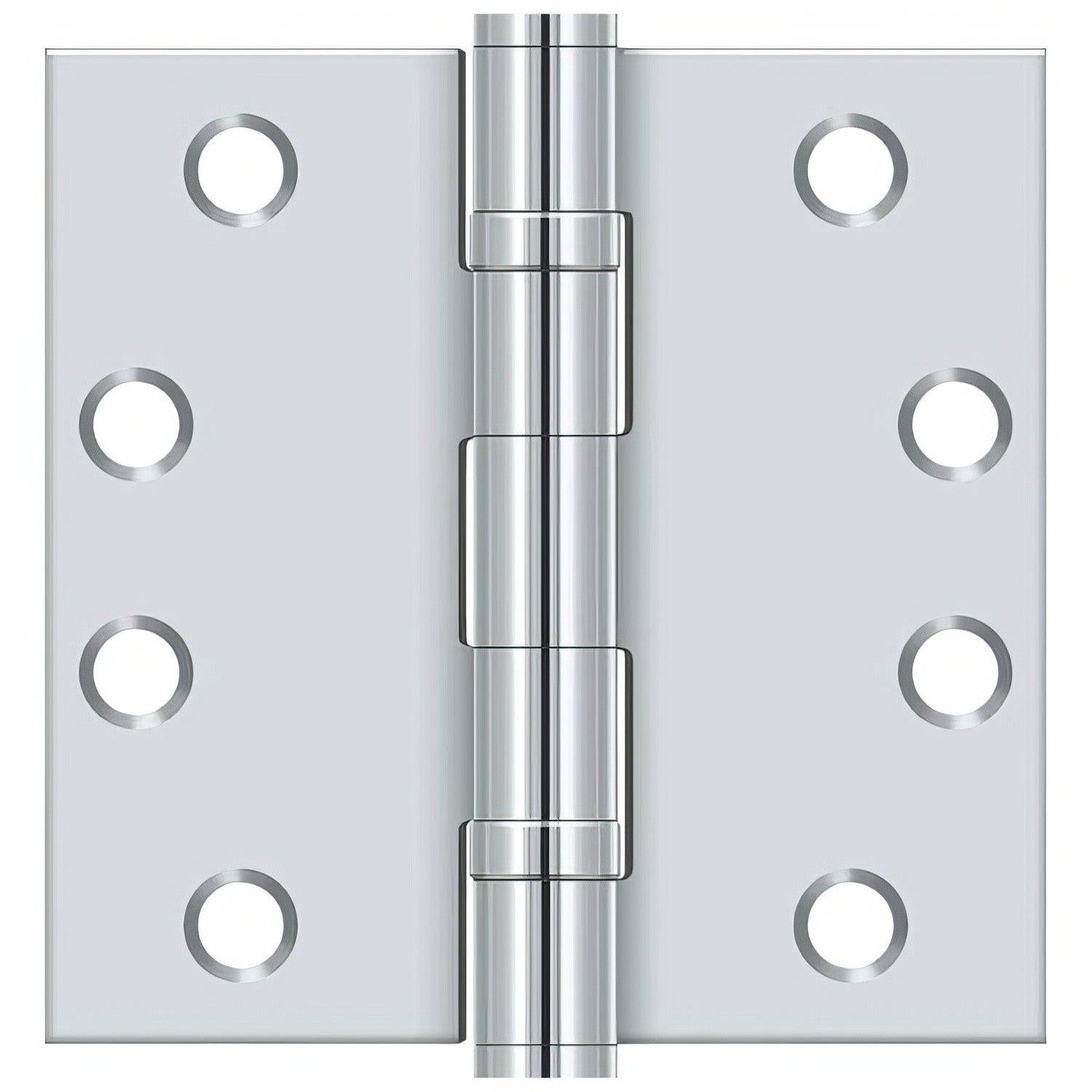 Deltana S44HDBB 4" x 4" Square Corner Ball Bearing Door Hinge