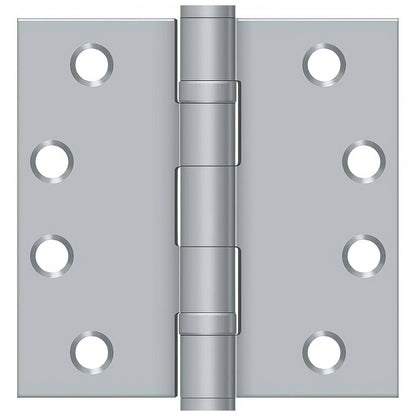Deltana S44HDBB 4" x 4" Square Corner Ball Bearing Door Hinge