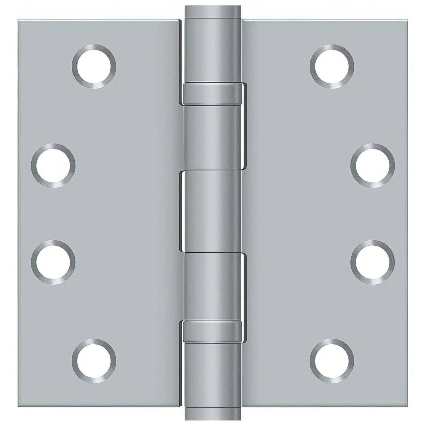 Deltana S44HDBB 4" x 4" Square Corner Ball Bearing Door Hinge