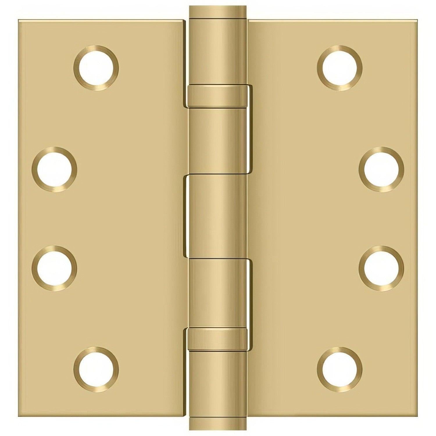Deltana S44HDBB 4" x 4" Square Corner Ball Bearing Door Hinge