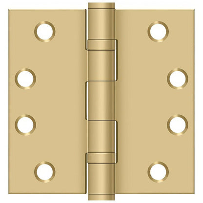 Deltana S44HDBB 4" x 4" Square Corner Ball Bearing Door Hinge