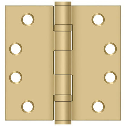 Deltana S44HDBB 4" x 4" Square Corner Ball Bearing Door Hinge