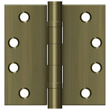 Deltana S44HDBB 4" x 4" Square Corner Ball Bearing Door Hinge