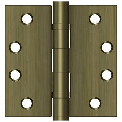 Deltana S44HDBB 4" x 4" Square Corner Ball Bearing Door Hinge