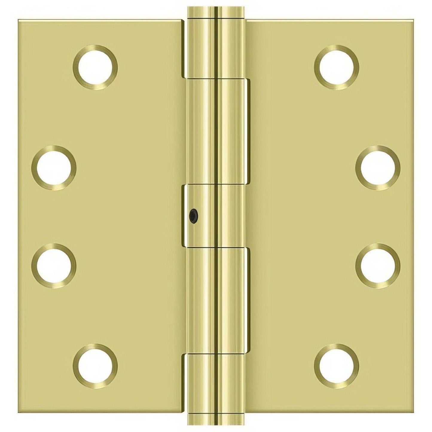 Deltana S44NRP 4" x 4" Square Corners Door Hinge - Pair