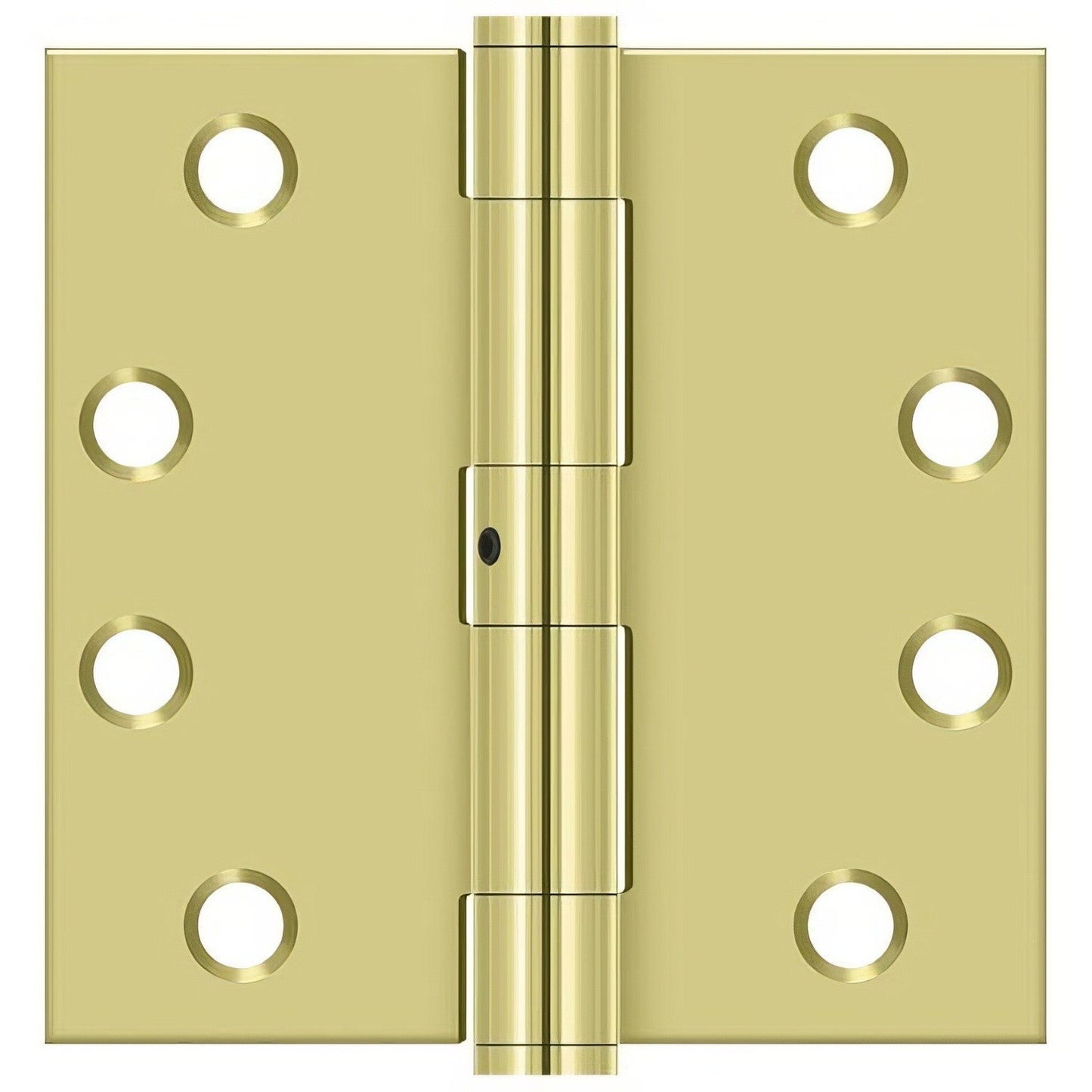 Deltana S44NRP 4" x 4" Square Corners Door Hinge - Pair