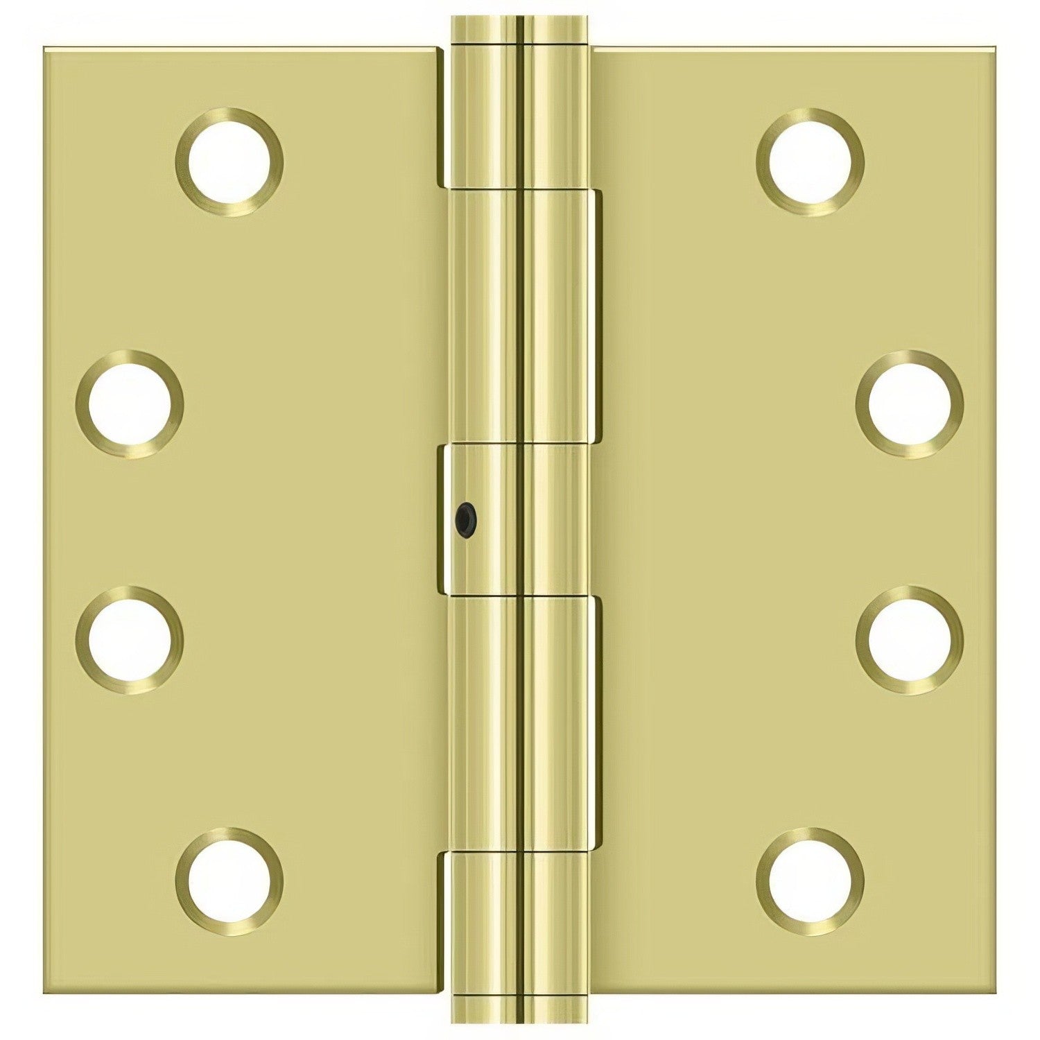 Deltana S44NRP 4" x 4" Square Corners Door Hinge - Pair