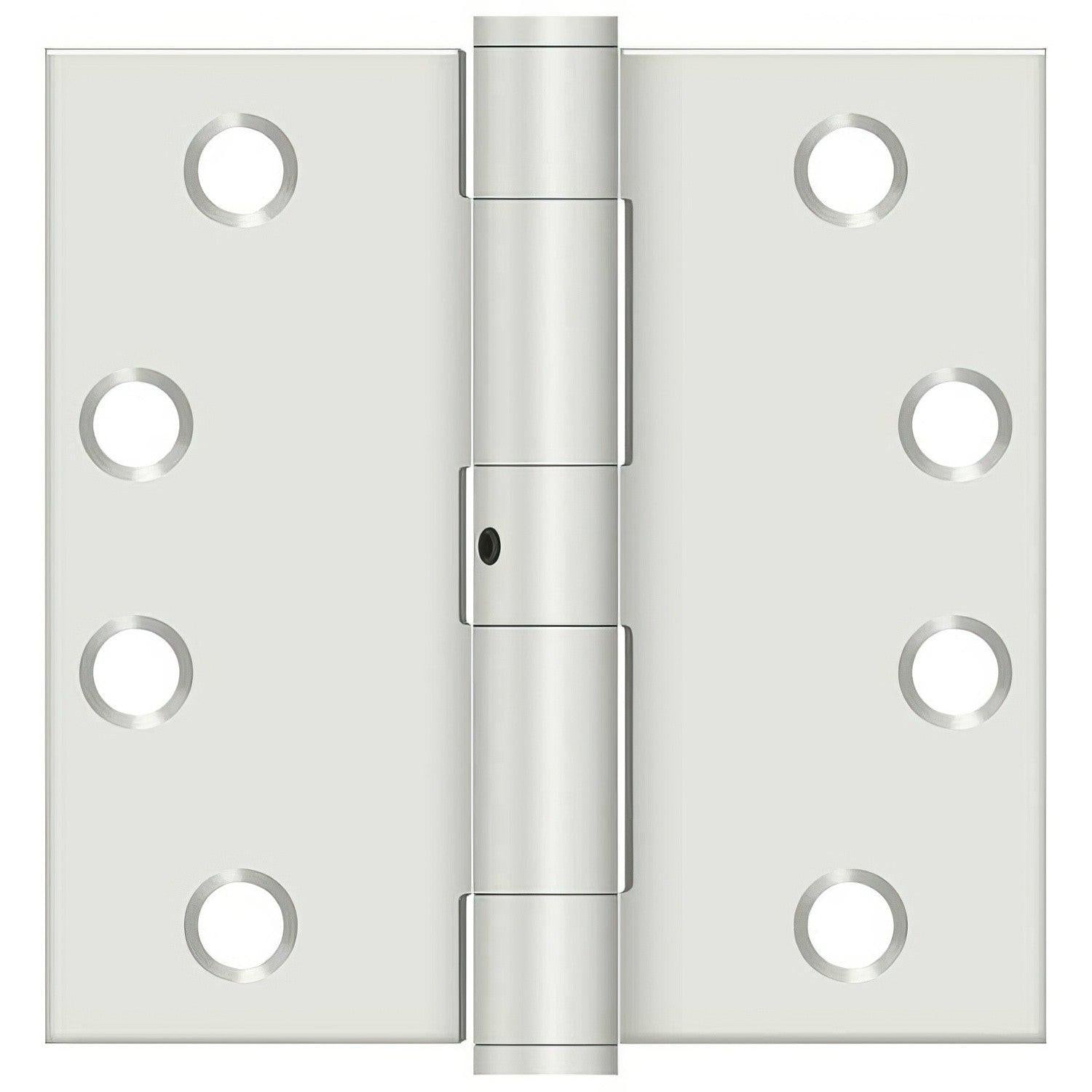 Deltana S44NRP 4" x 4" Square Corners Door Hinge - Pair