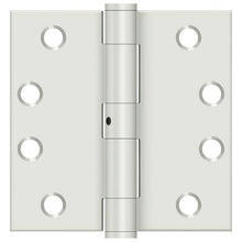 Deltana S44NRP 4" x 4" Square Corners Door Hinge - Pair