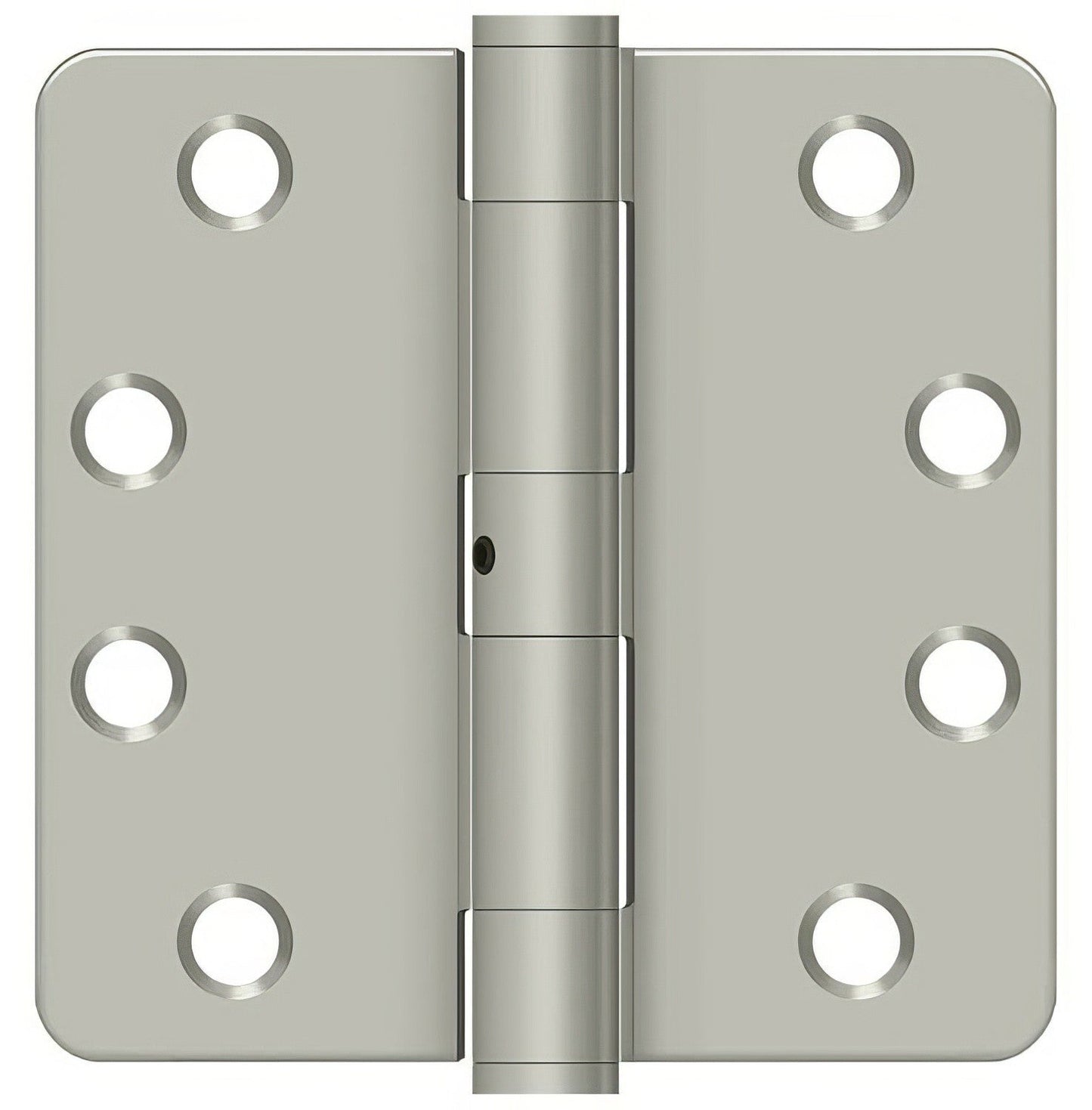 Deltana S44R4HDN 4" x 4" x 1/4" HD Radius Steel Door Hinge