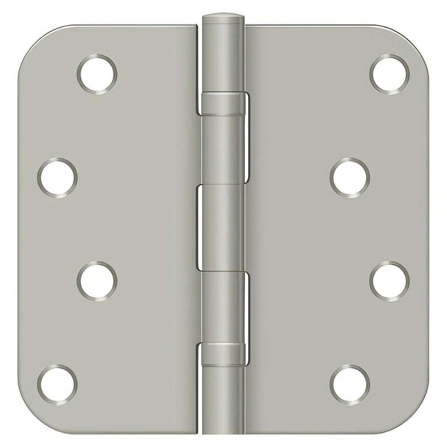 Deltana S44R5BB 4" x 4" Ball Bearing 5/8" Radius Corner Door Hinge - Pair