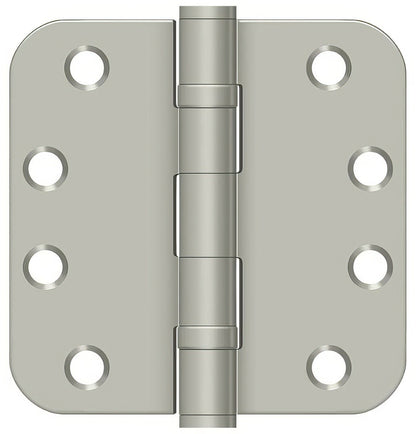 Deltana S44R5HDB 4" x 4" Ball Bearing 5/8" Radius Corner Door Hinge - Pair