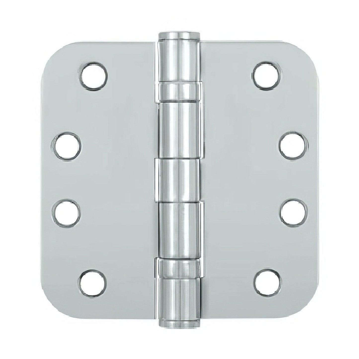 Deltana S44R5HDB 4" x 4" Ball Bearing 5/8" Radius Corner Door Hinge - Pair