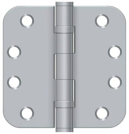 Deltana S44R5HDB 4" x 4" Ball Bearing 5/8" Radius Corner Door Hinge - Pair