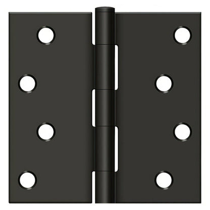 Deltana S44U-R 4" x 4" Square Corner Door Hinge.