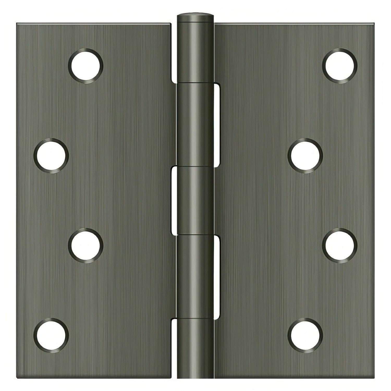 Deltana S44U-R 4" x 4" Square Corner Door Hinge.