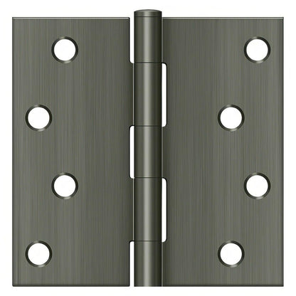 Deltana S44U-R 4" x 4" Square Corner Door Hinge.