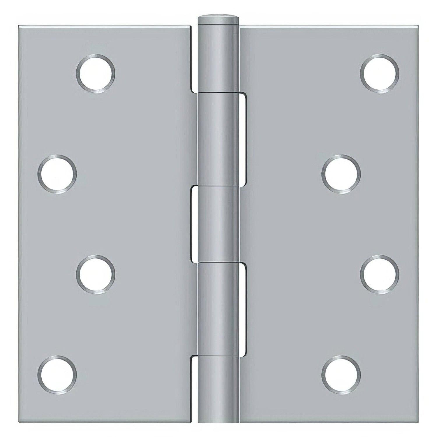 Deltana S44U-R 4" x 4" Square Corner Door Hinge.