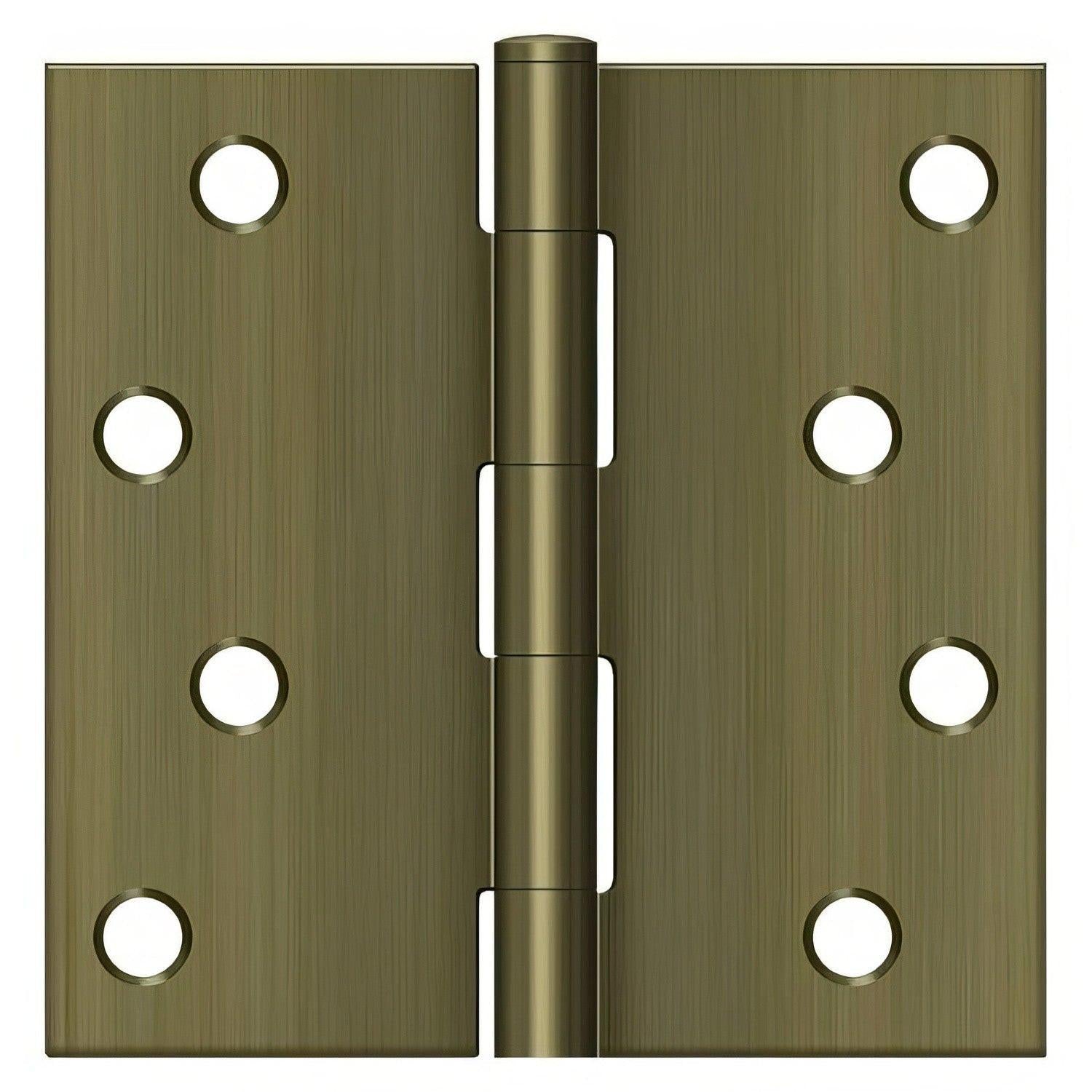 Deltana S44U-R 4" x 4" Square Corner Door Hinge.