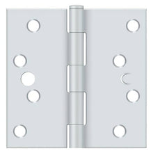 Deltana S44USPW-RS 4" x 4" Square Steel Door Hinge