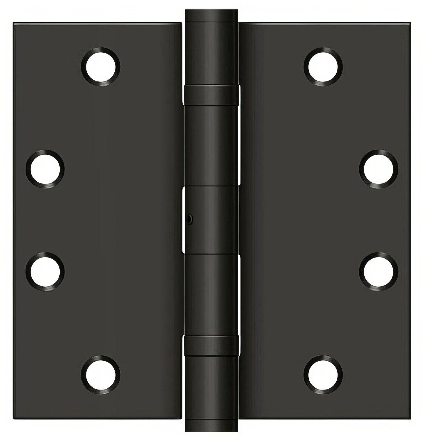 Deltana S45BBNU 4-1/2" x 4-1/2" Square Corner Ball Bearing Door Hinge