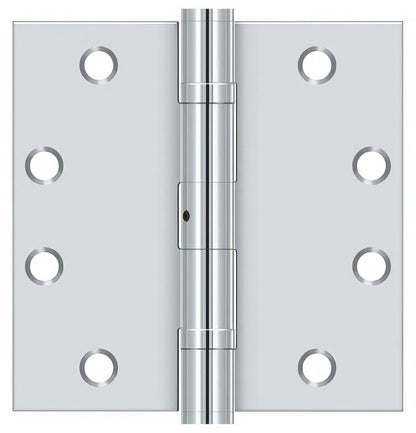 Deltana S45BBNU 4-1/2" x 4-1/2" Square Corner Ball Bearing Door Hinge.